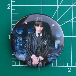 2/$10 Wednesday Button Pin Style 9
